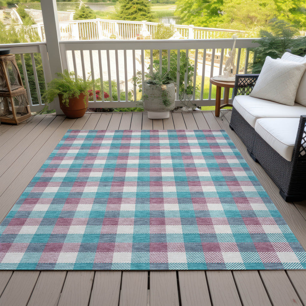 addison chantille acn1053 teal rug