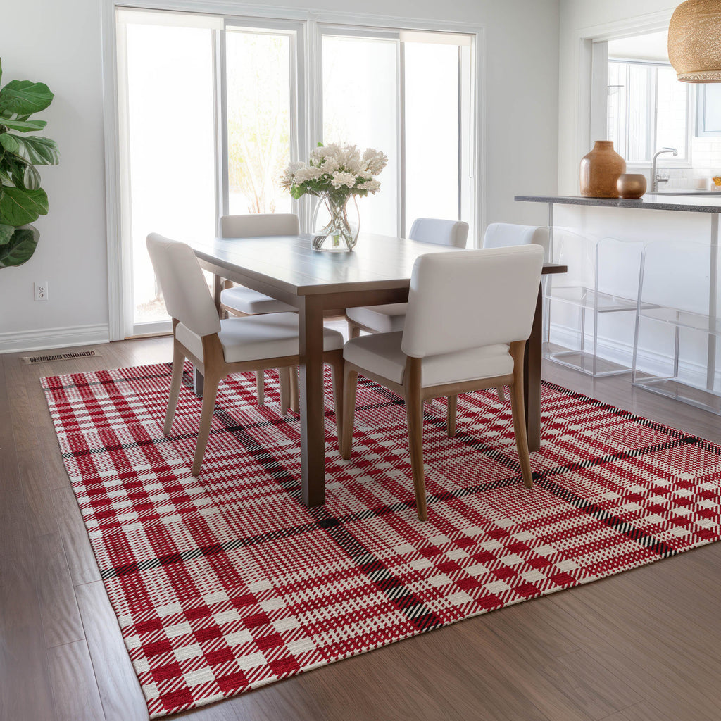 addison chantille acn1054 red rug