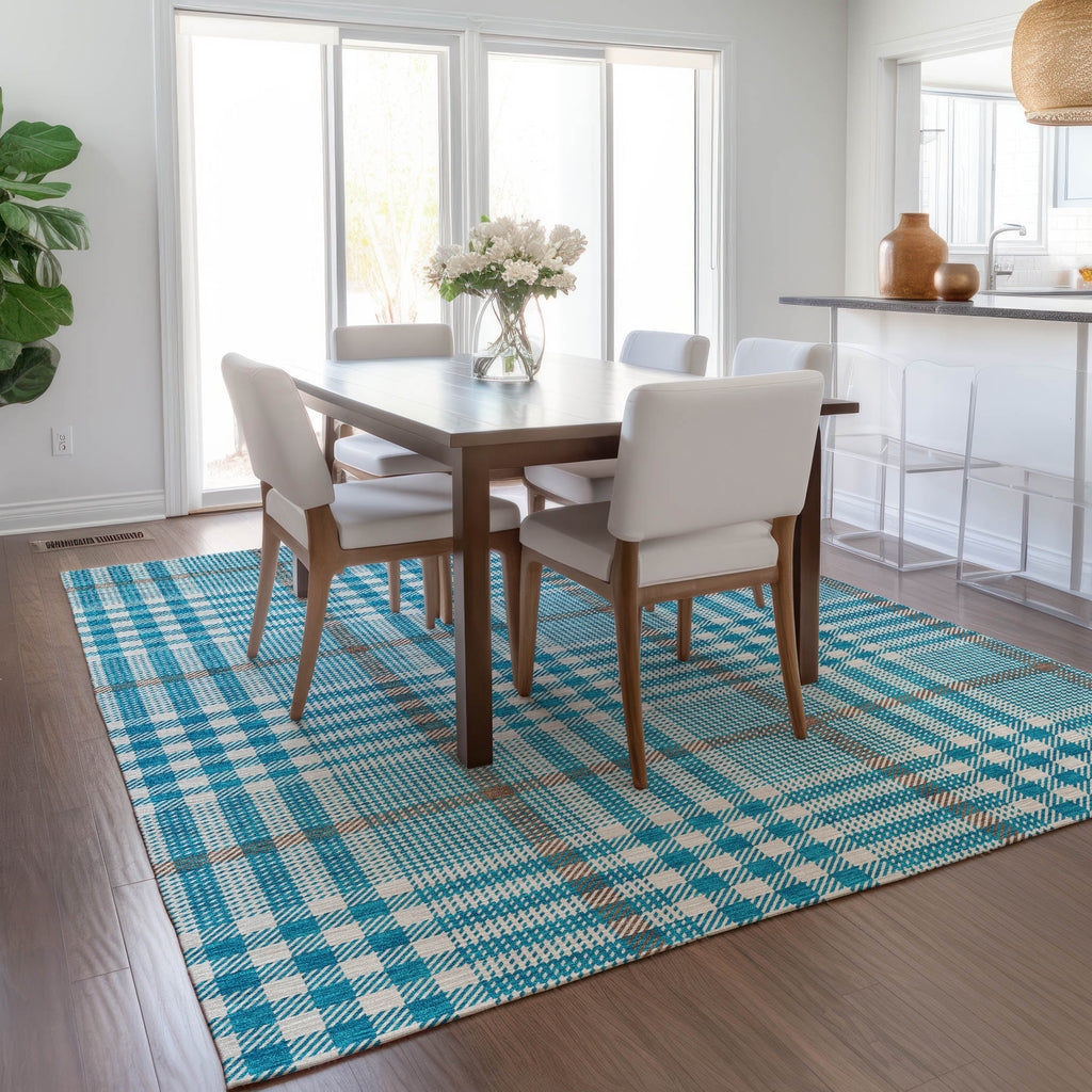 addison chantille acn1054 teal rug