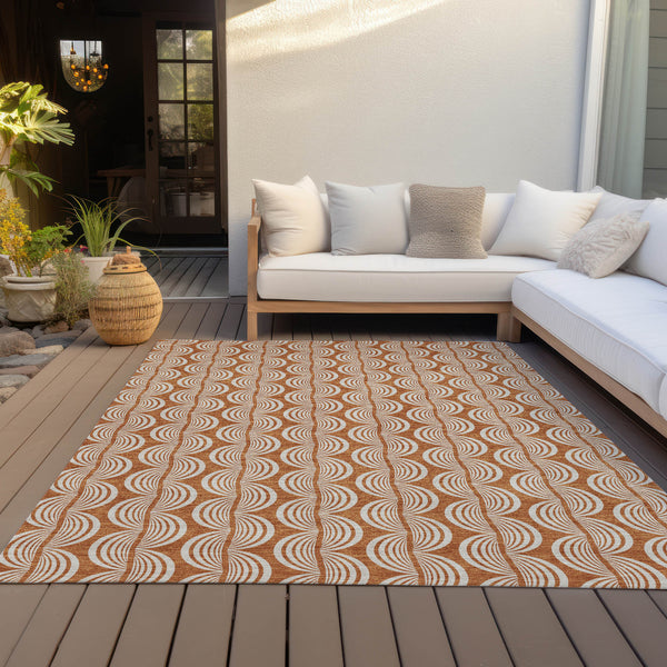 addison chantille acn1055 paprika rug