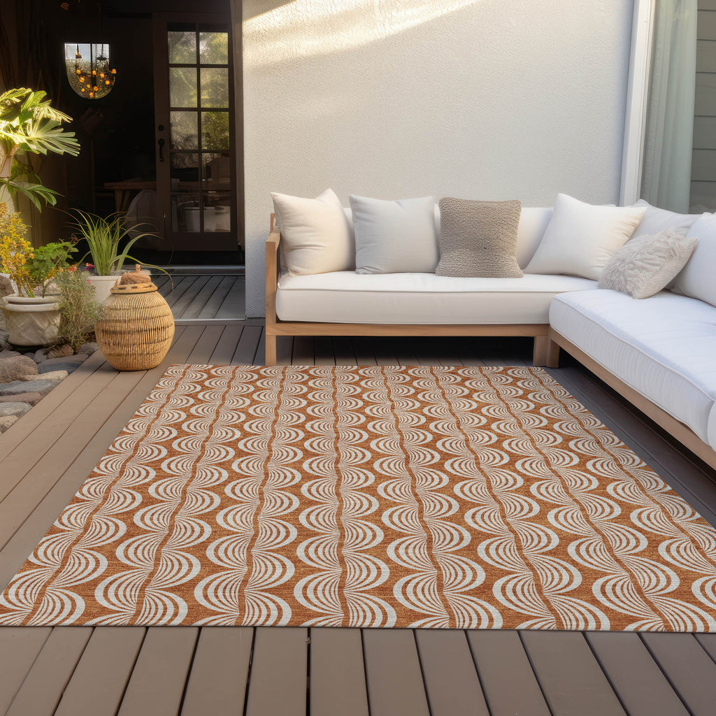 addison chantille acn1055 paprika rug