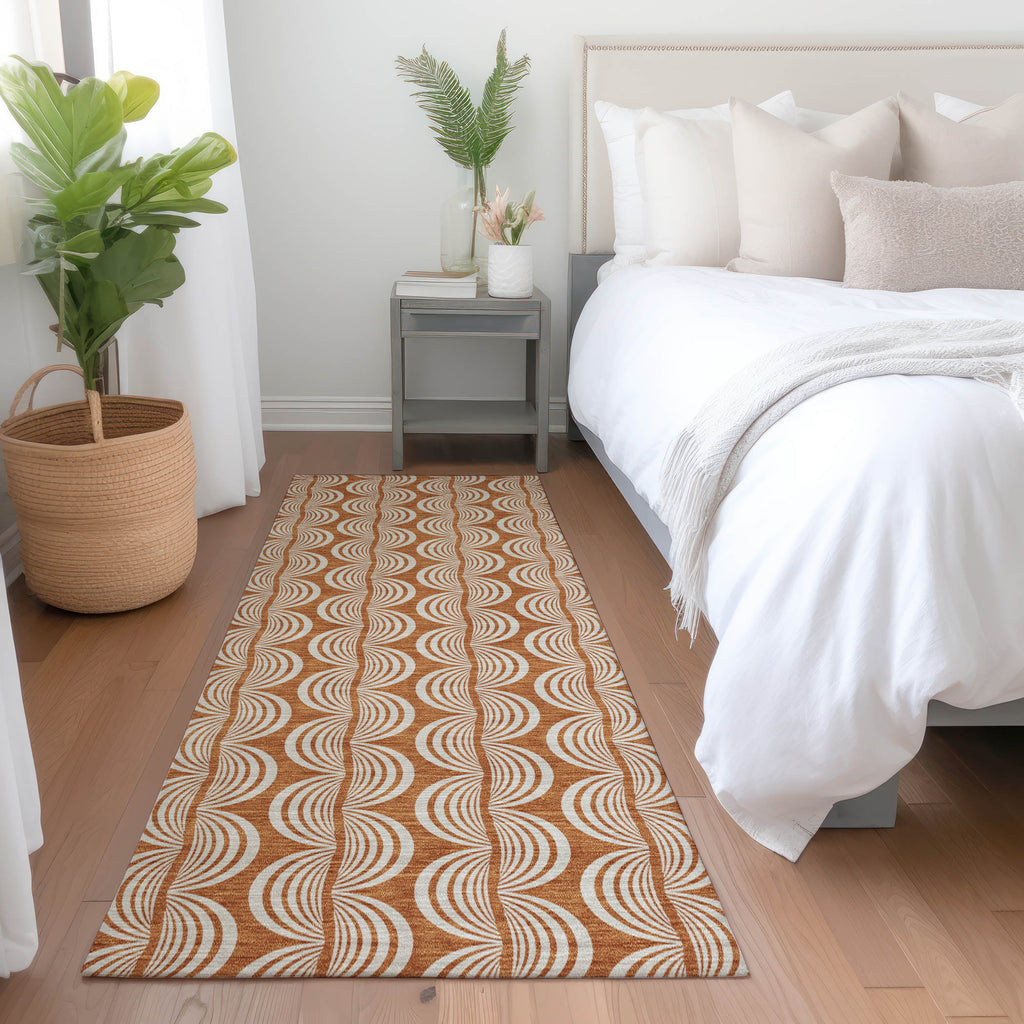 addison chantille acn1055 paprika rug