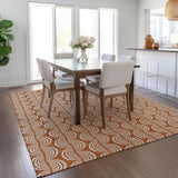 addison chantille acn1055 paprika rug