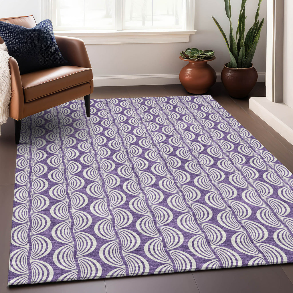 addison chantille acn1055 purple rug