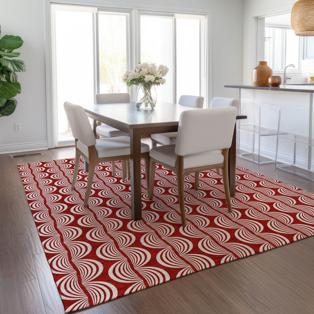 addison chantille acn1055 red rug