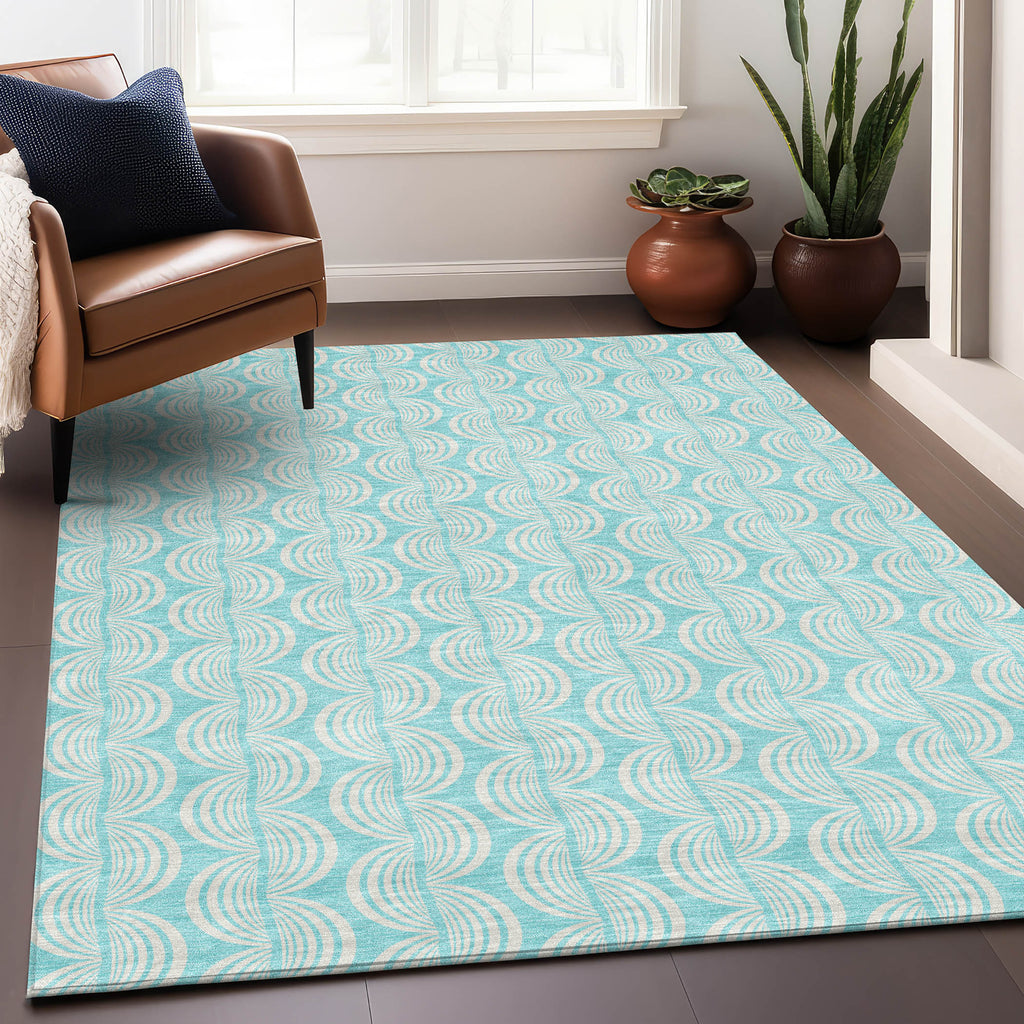 addison chantille acn1056 aqua rug