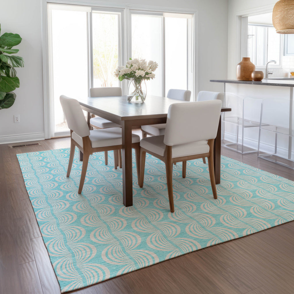 addison chantille acn1056 aqua rug