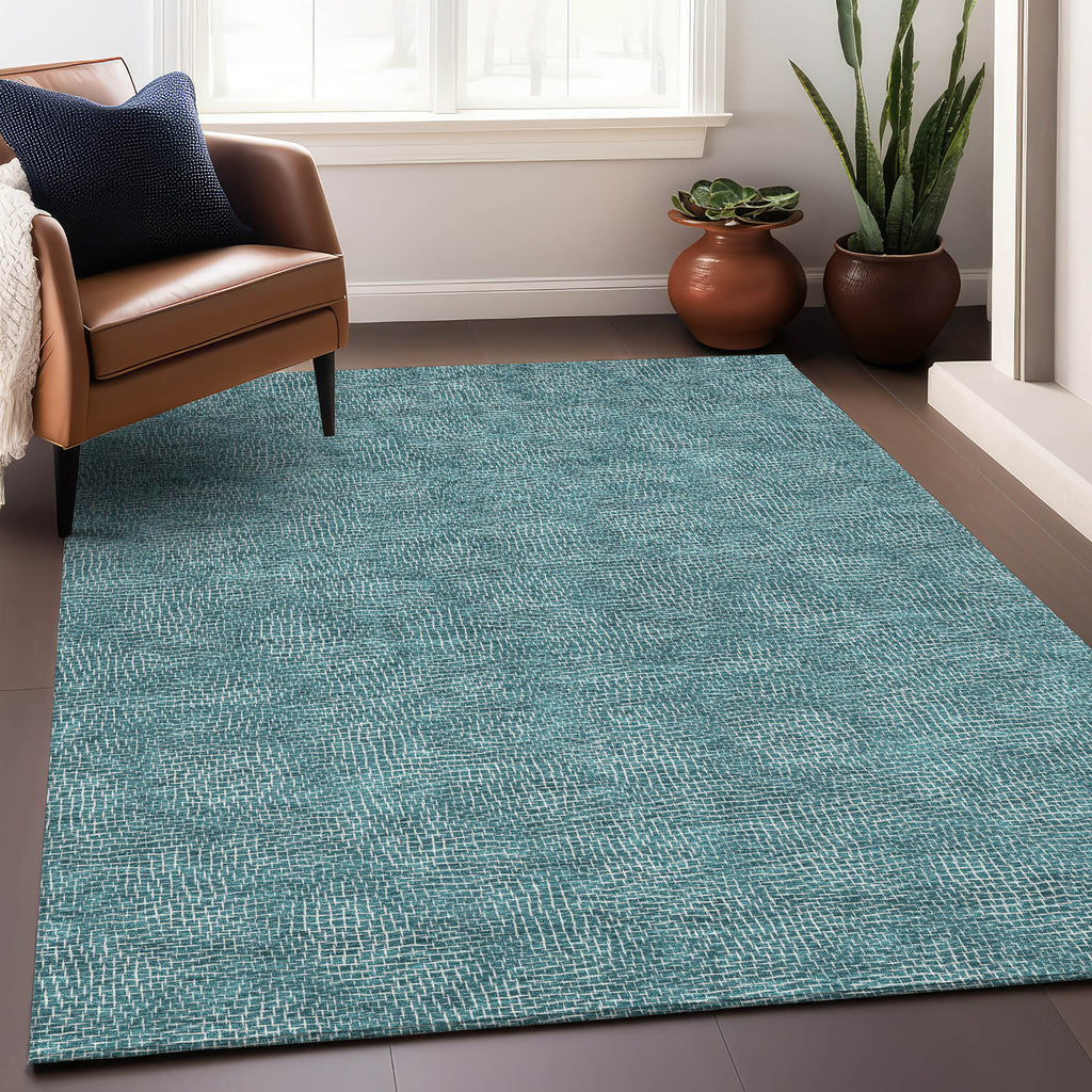 addison chantille acn1057 teal rug