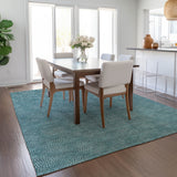 addison chantille acn1057 teal rug