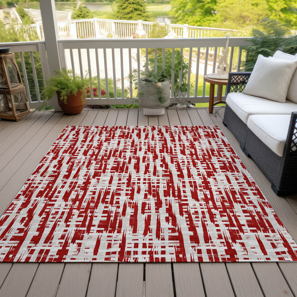 addison chantille acn1059 red rug