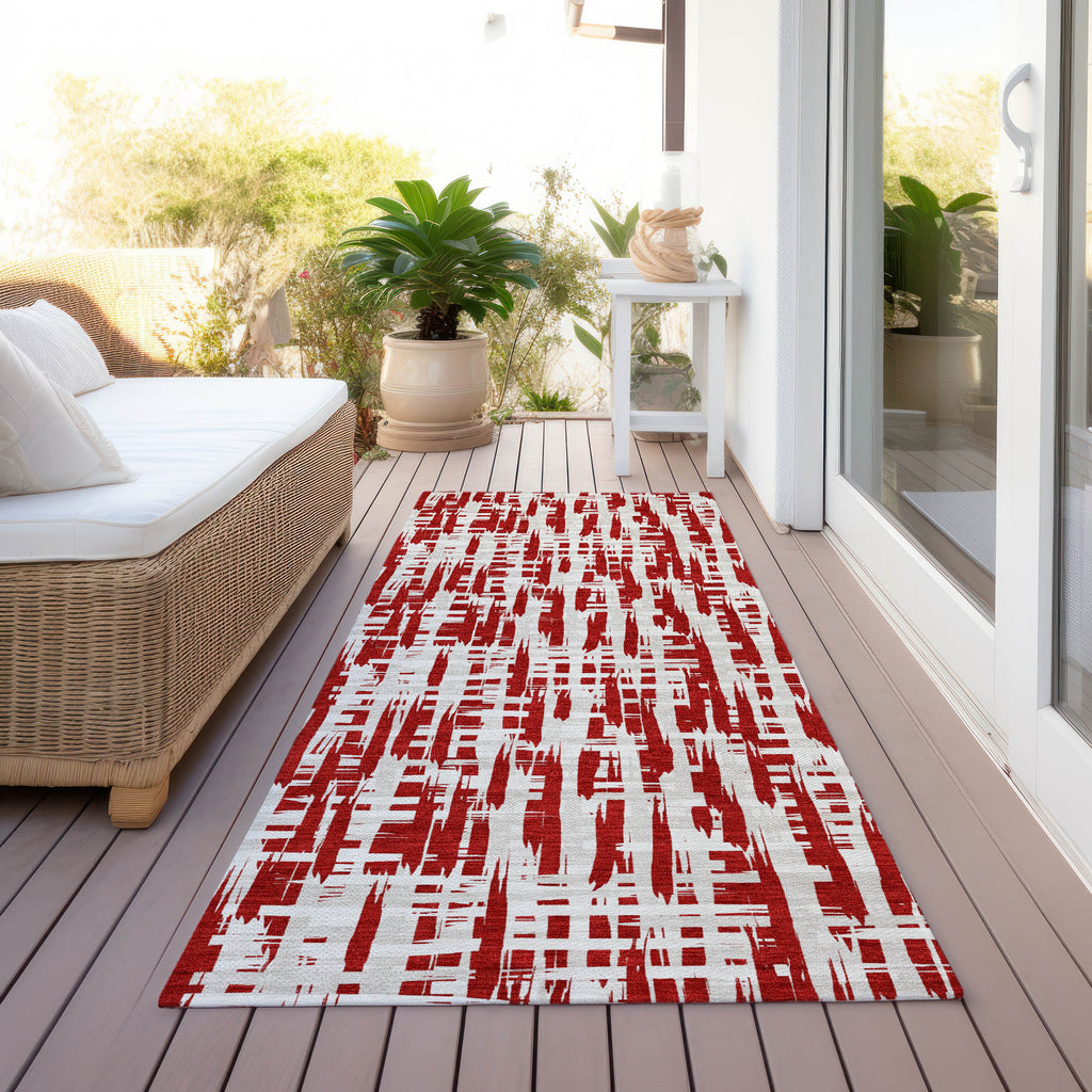 addison chantille acn1059 red rug