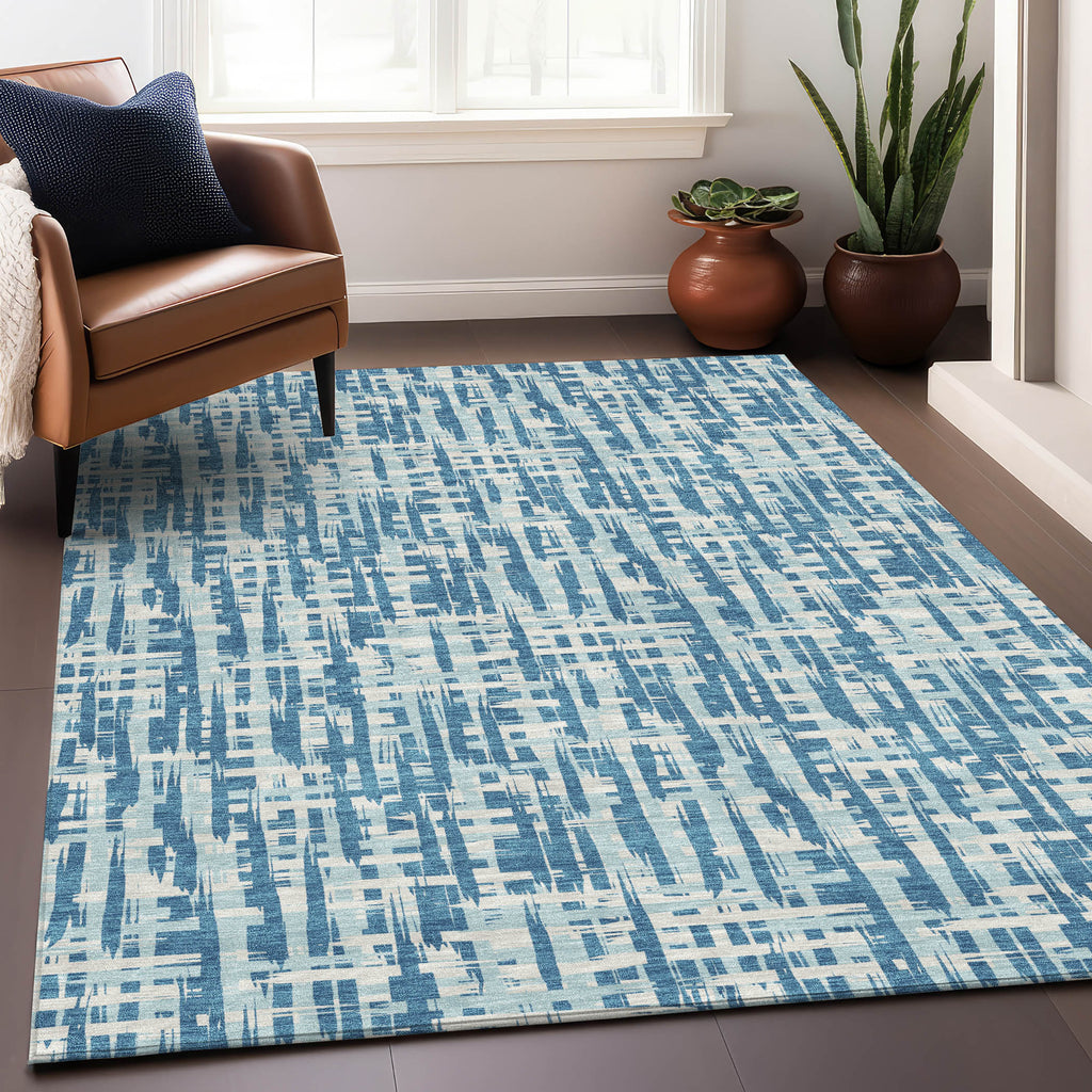 addison chantille acn1059 teal rug