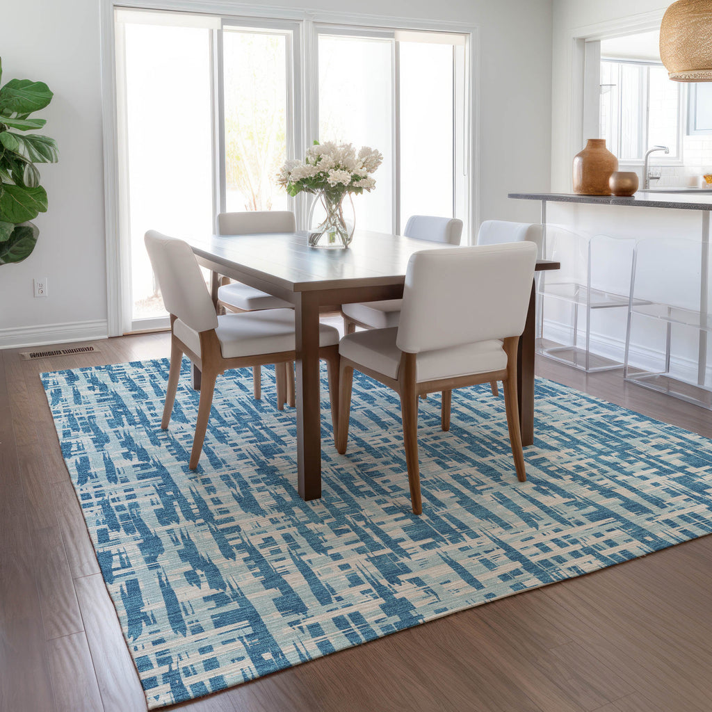 addison chantille acn1059 teal rug