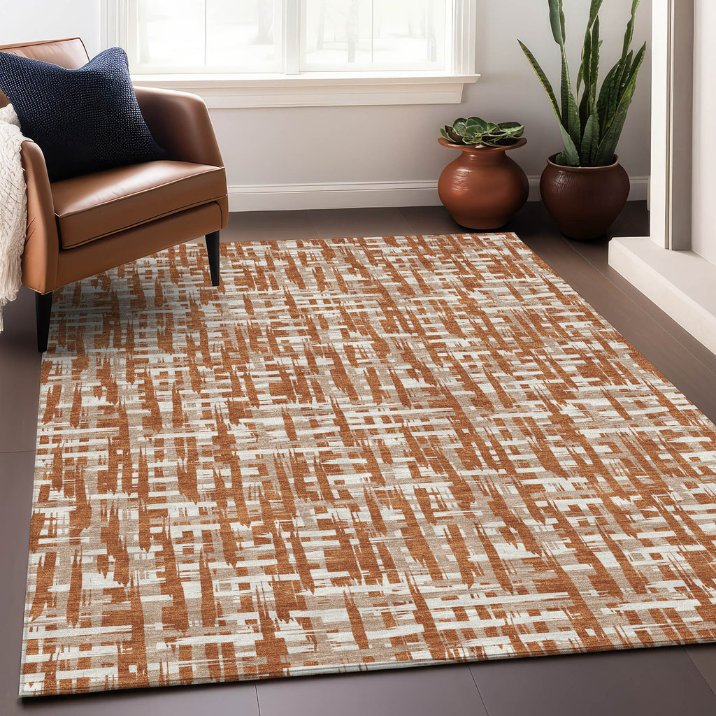addison chantille acn1059 terracotta rug