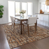 addison chantille acn1060 chocolate rug
