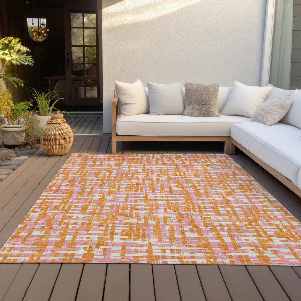 addison chantille acn1060 orange rug