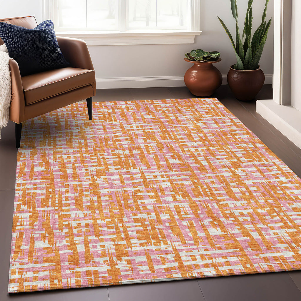 addison chantille acn1060 orange rug