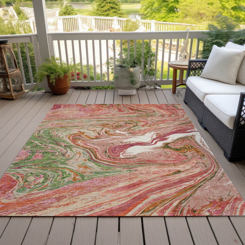 addison chantille acn1061 coral rug