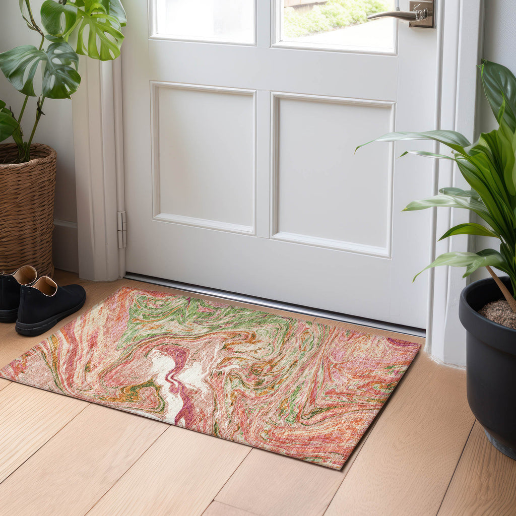 addison chantille acn1061 coral rug