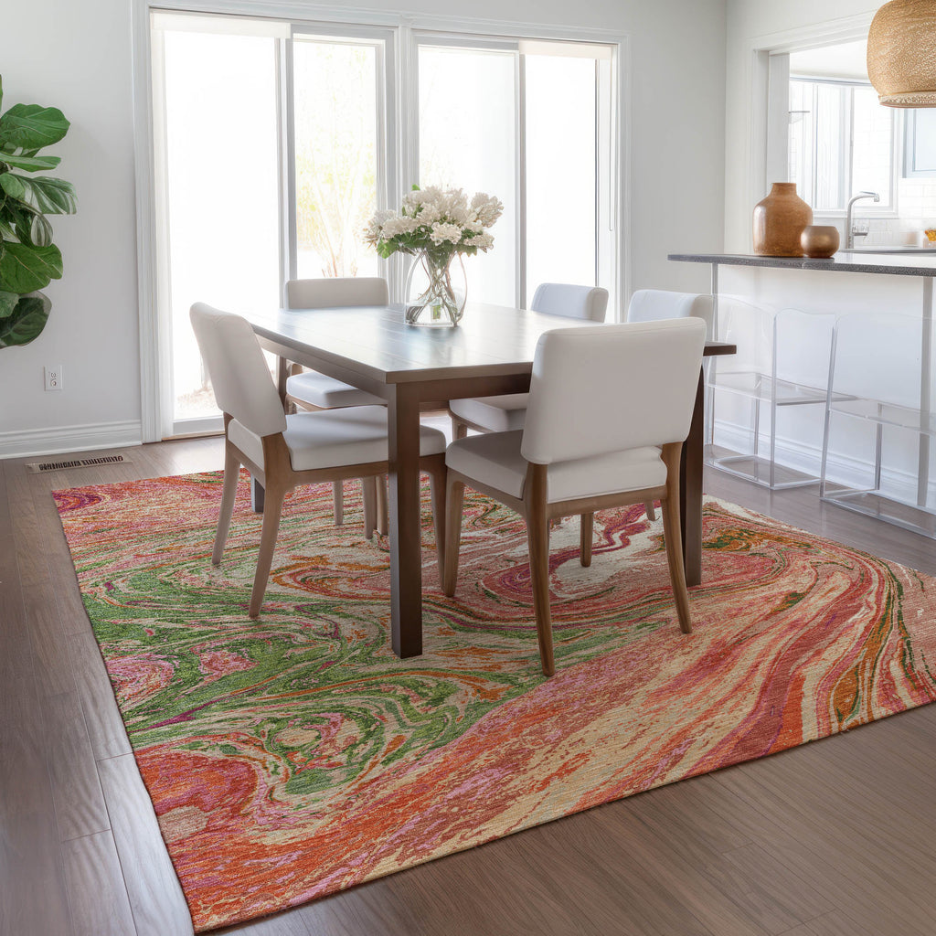 addison chantille acn1061 coral rug