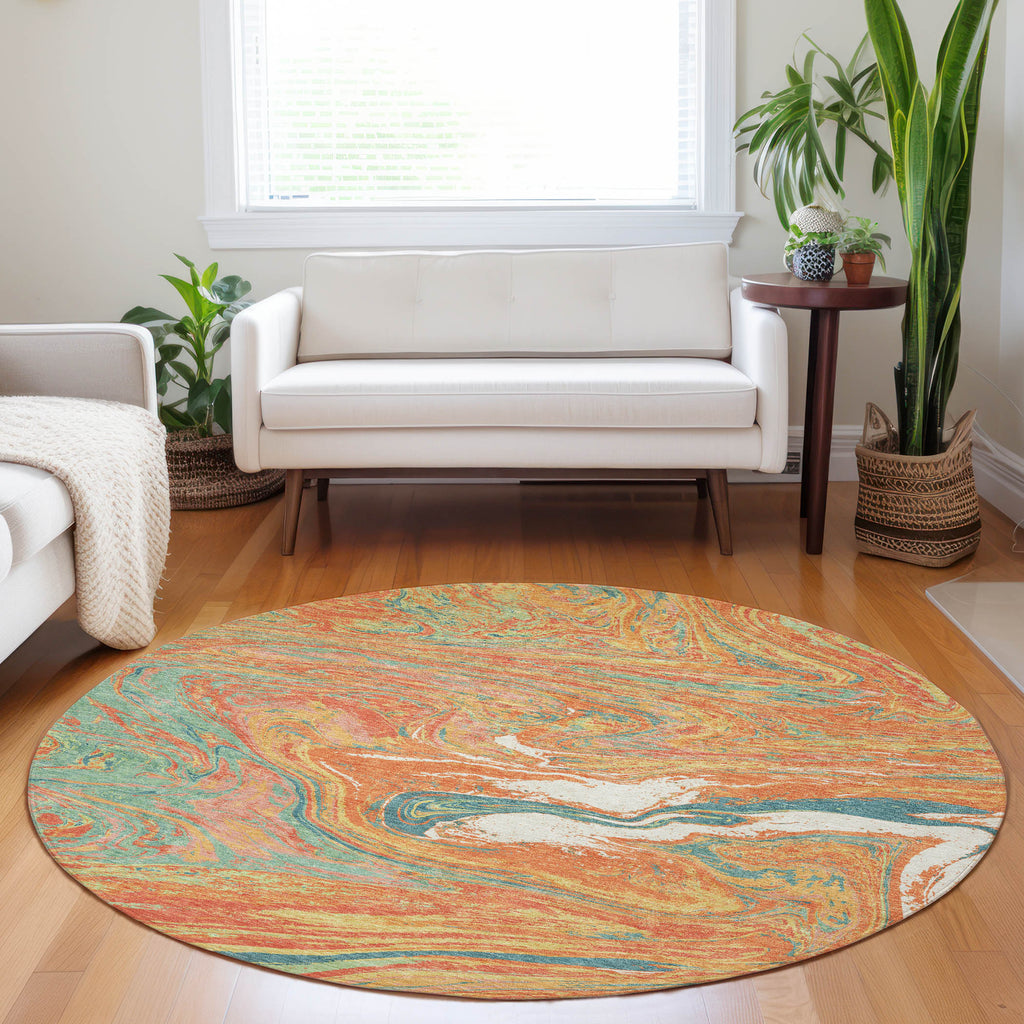 addison chantille acn1061 orange rug