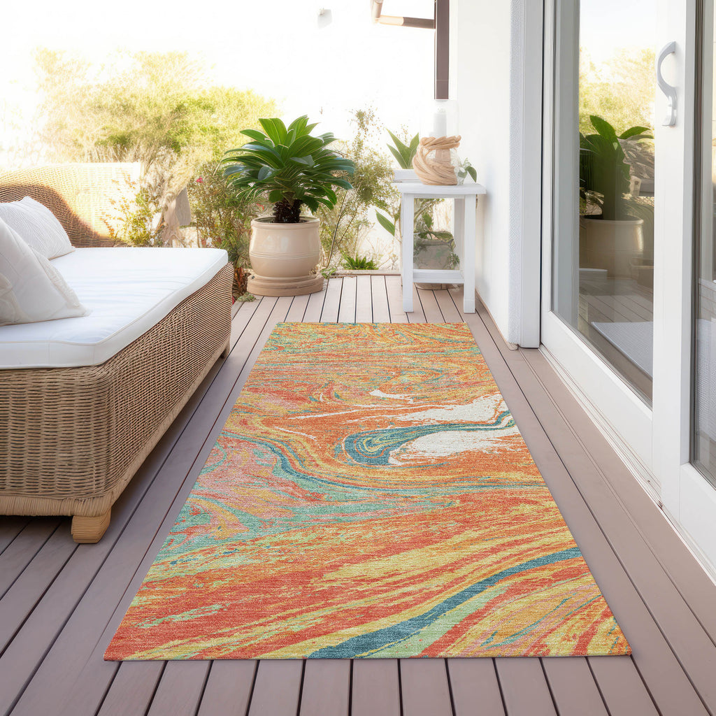 addison chantille acn1061 orange rug