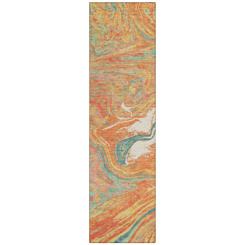 addison chantille acn1061 orange rug