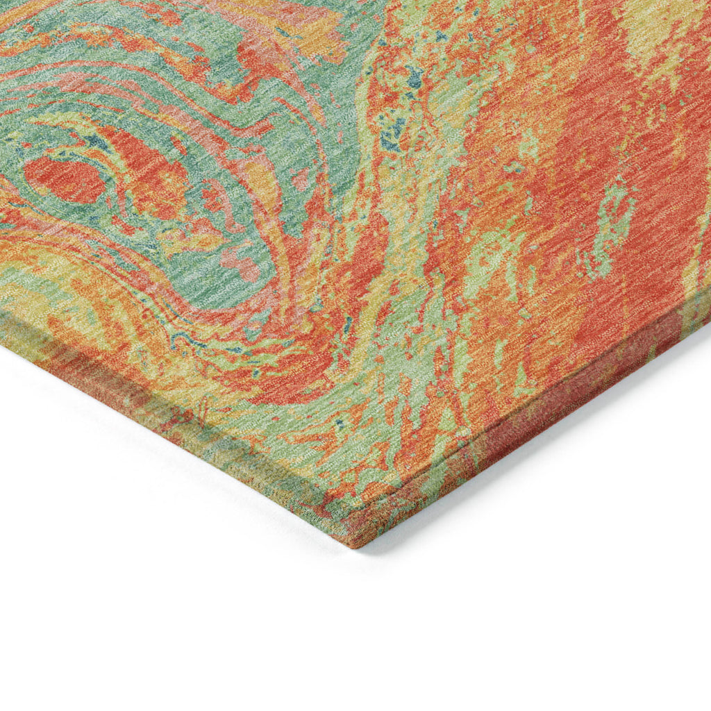 addison chantille acn1061 orange rug