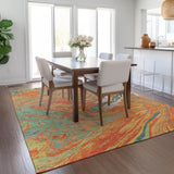 addison chantille acn1061 orange rug
