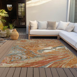 addison chantille acn1061 paprika rug