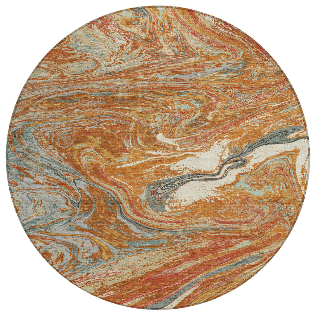 addison chantille acn1061 paprika rug
