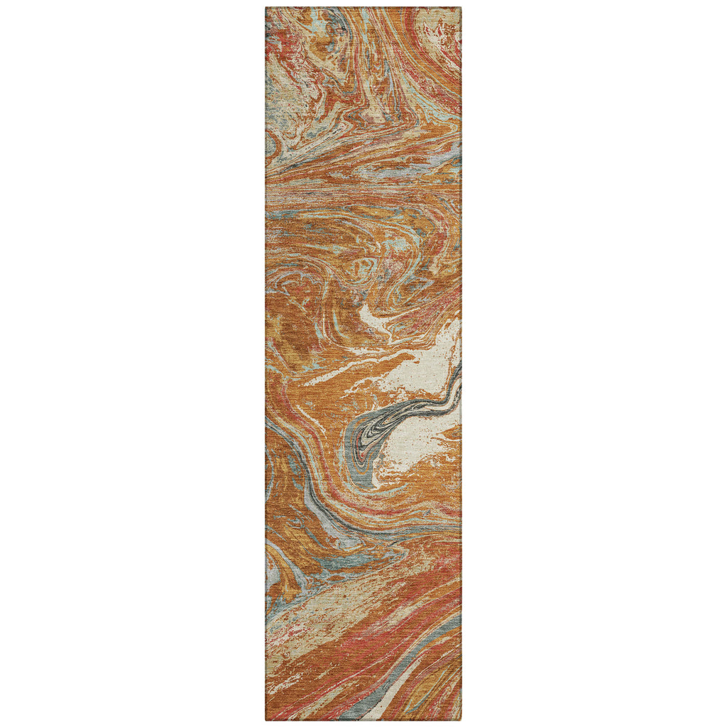 addison chantille acn1061 paprika rug