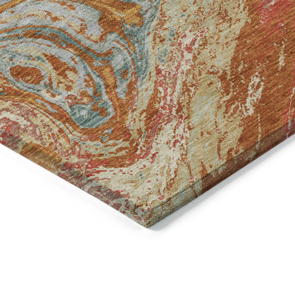 addison chantille acn1061 paprika rug