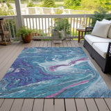 addison chantille acn1061 teal rug