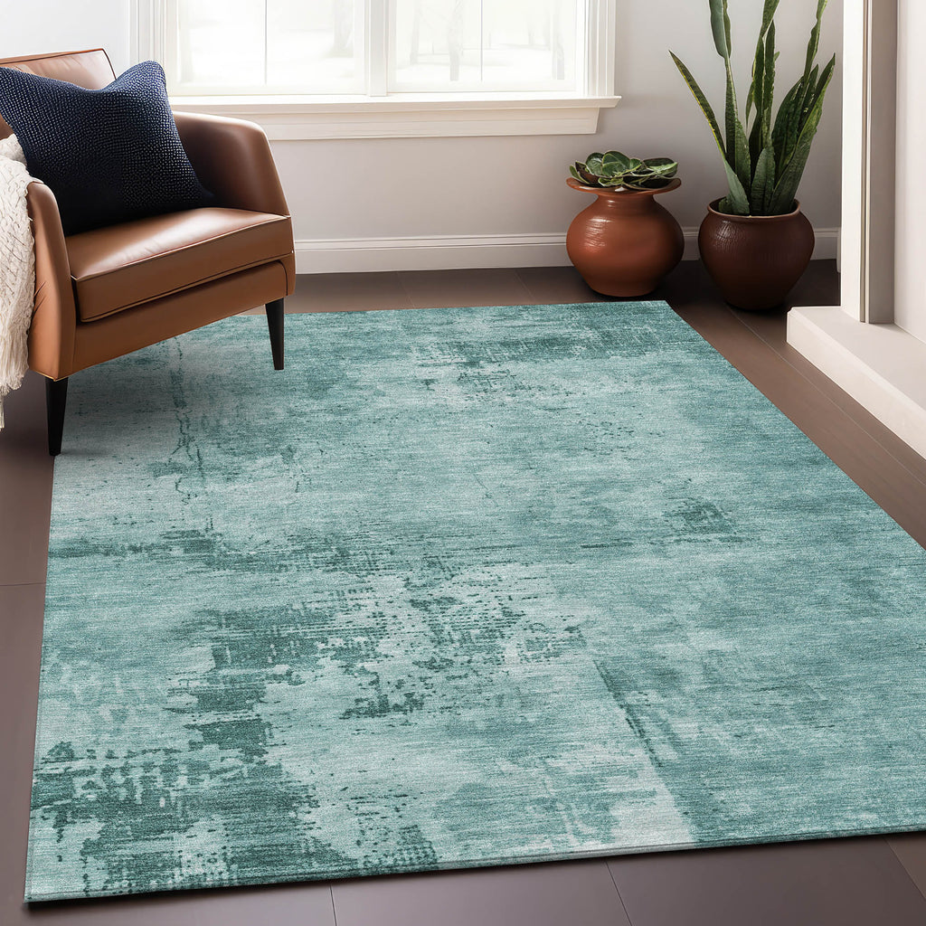 addison chantille acn1062 teal rug