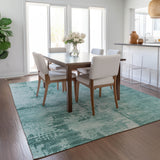 addison chantille acn1062 teal rug