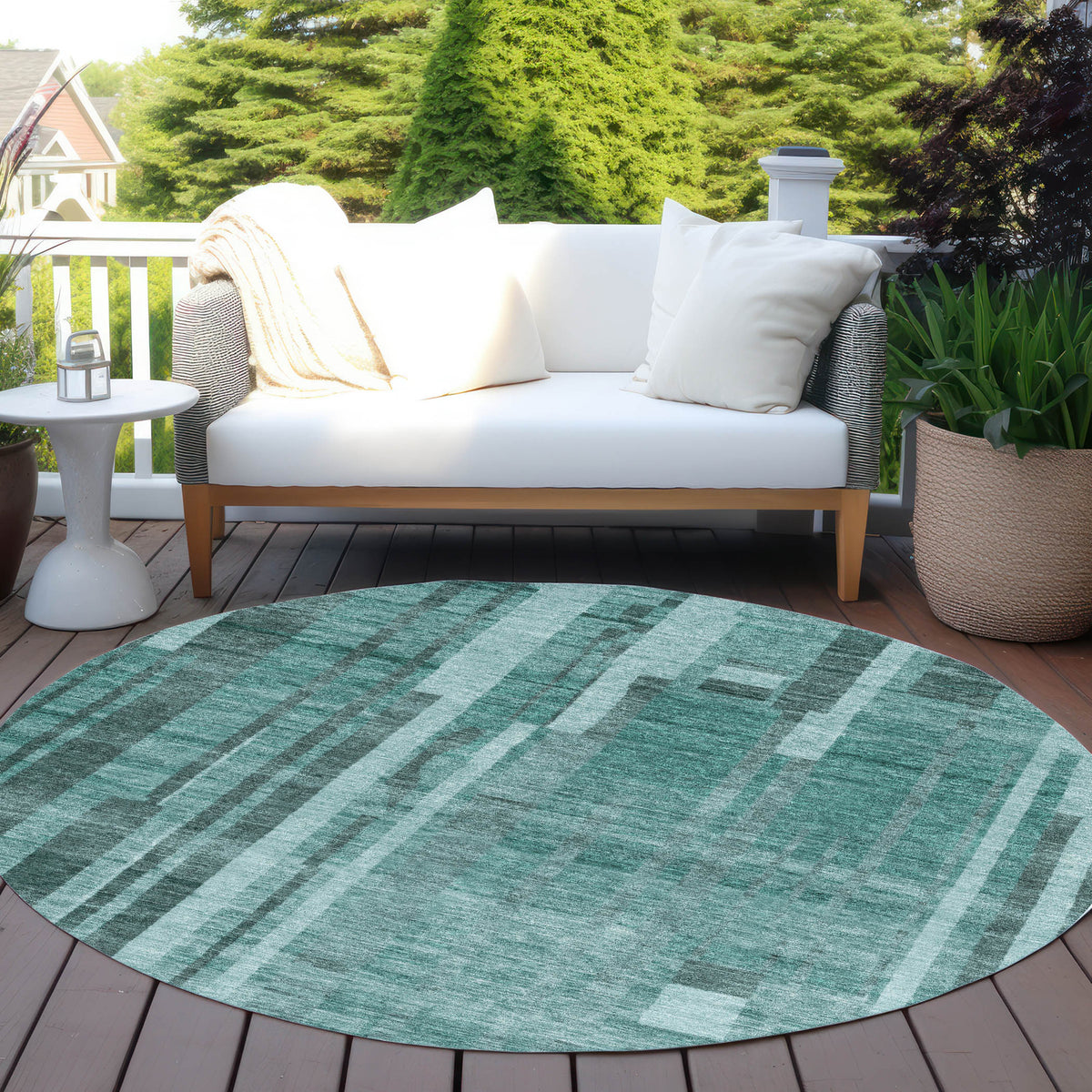 addison chantille acn1063 teal rug