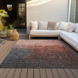 addison chantille acn1066 paprika rug