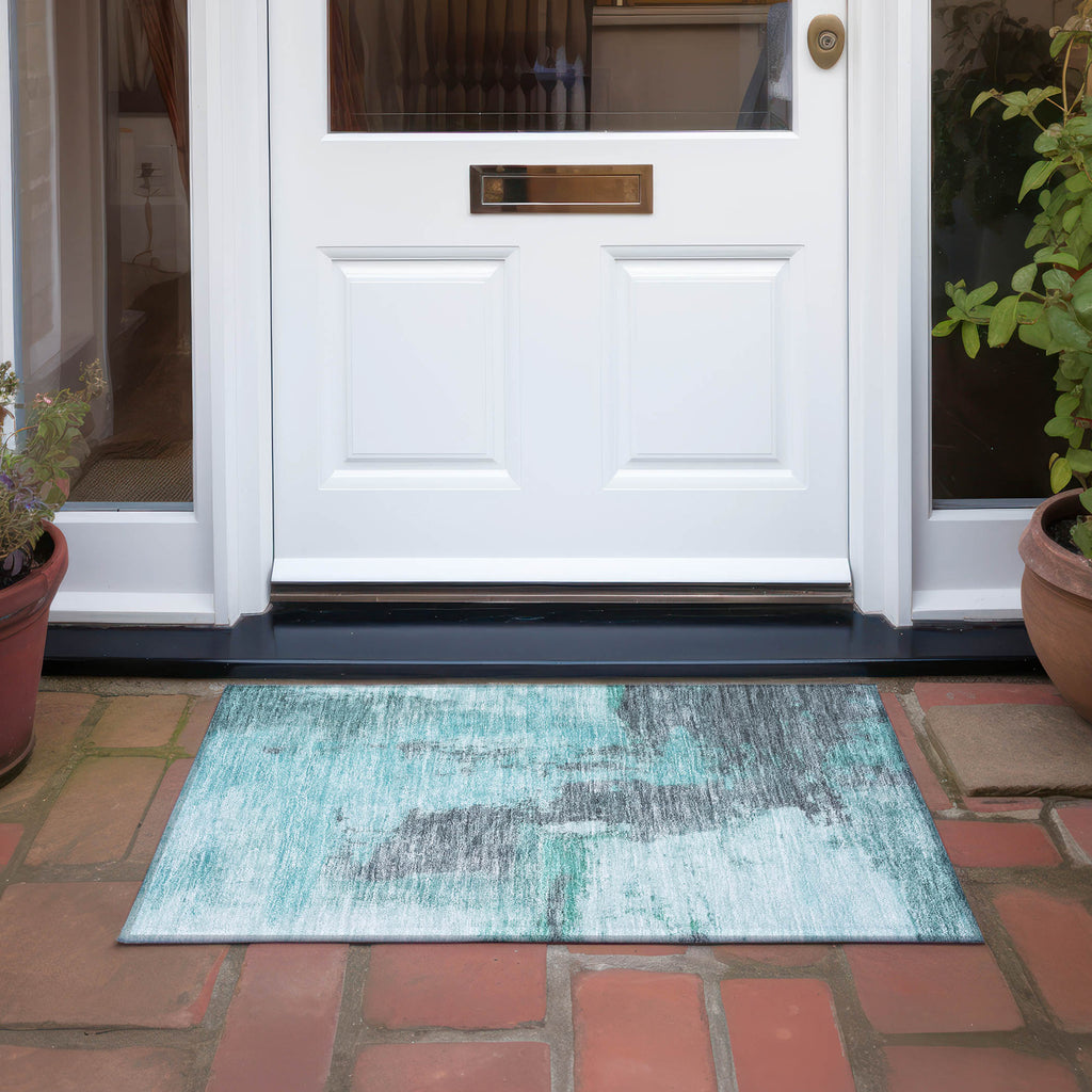 addison chantille acn1068 teal rug