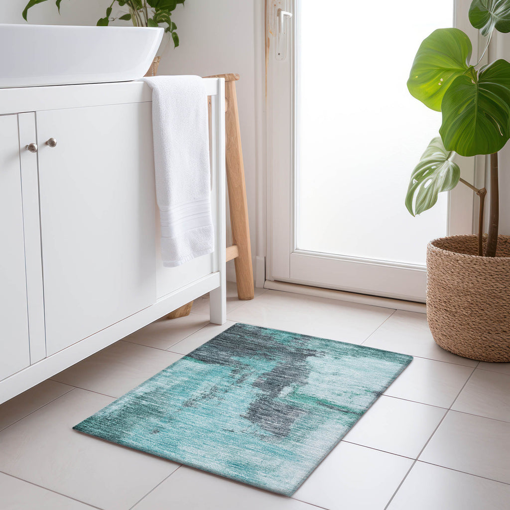 addison chantille acn1068 teal rug