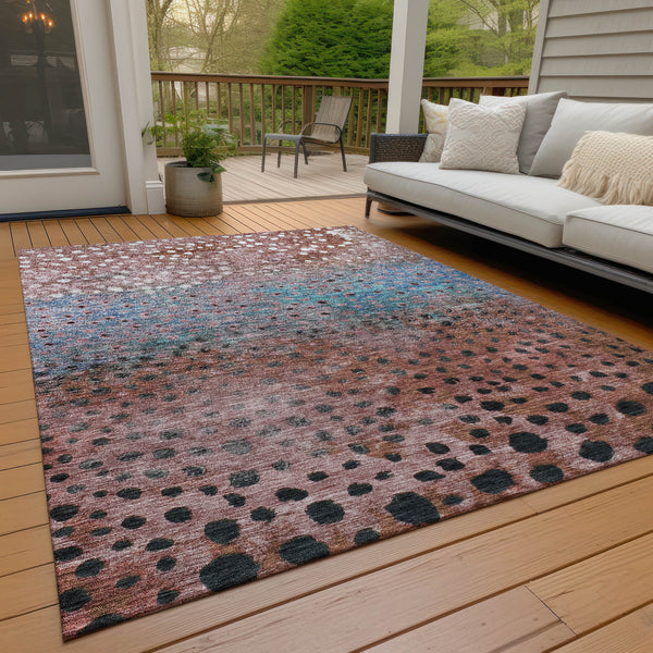 addison chantille acn1074 paprika rug