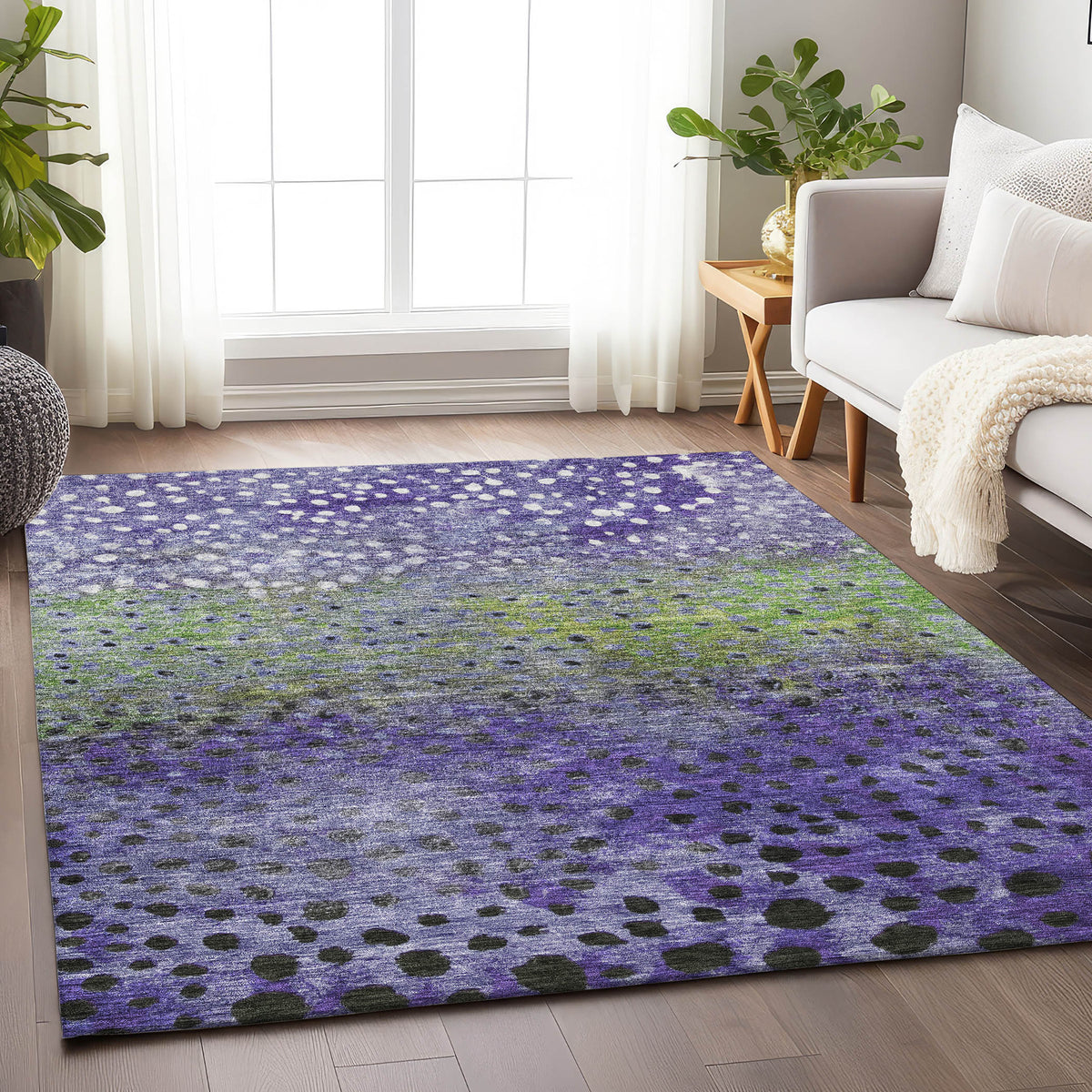 addison chantille acn1074 purple rug