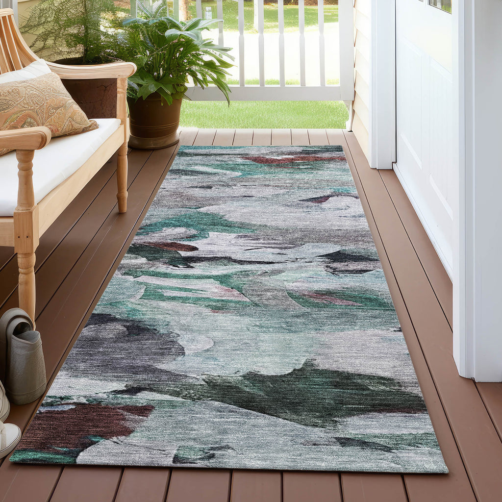 addison chantille acn1075 teal rug