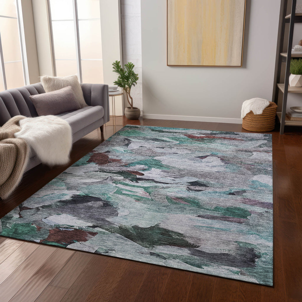 addison chantille acn1075 teal rug