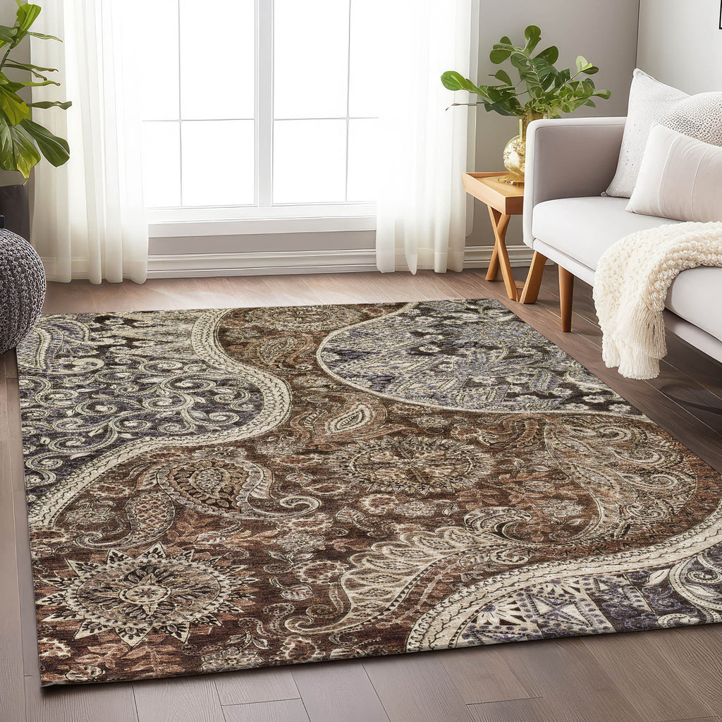 addison chantille acn1078 brown rug