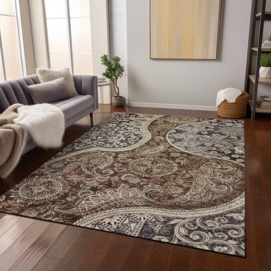addison chantille acn1078 brown rug