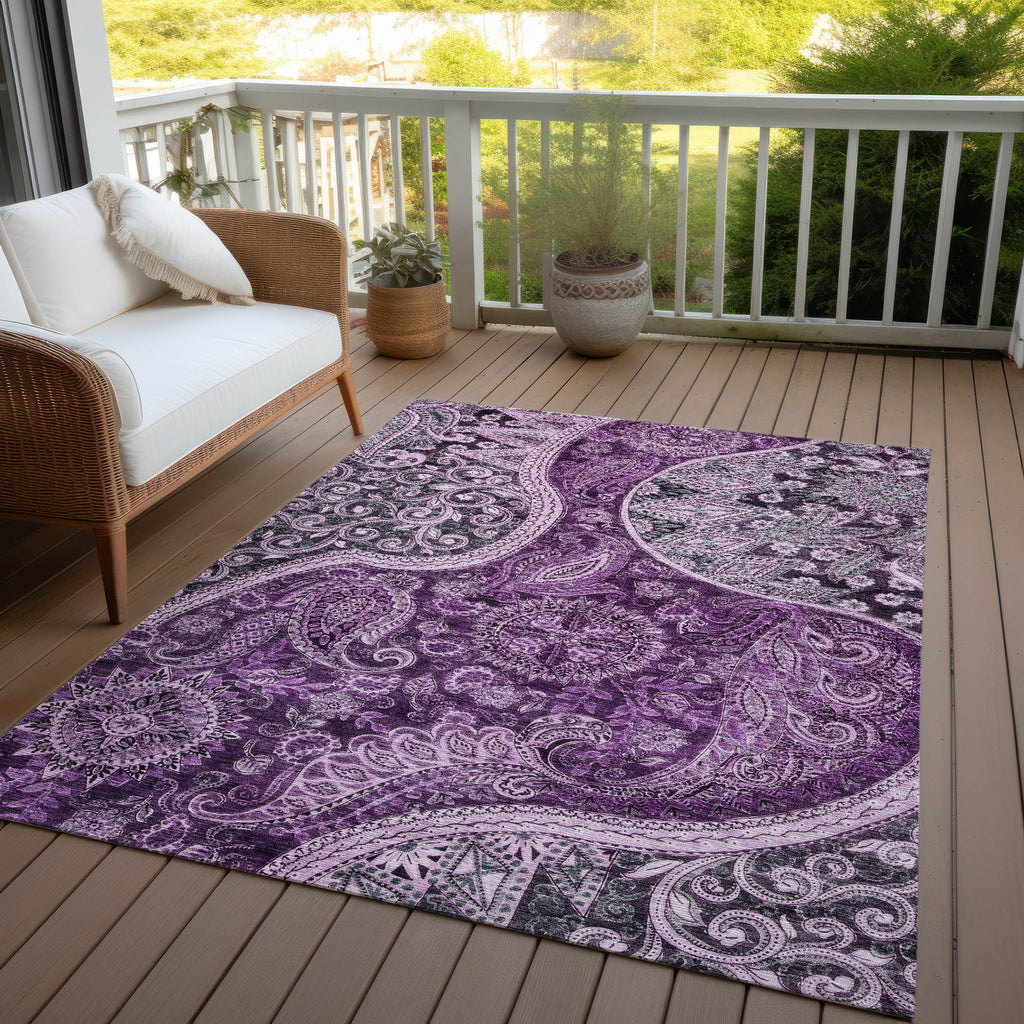 addison chantille acn1078 purple rug