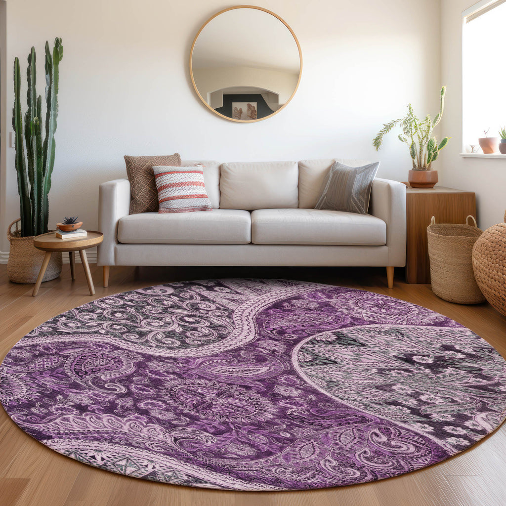 addison chantille acn1078 purple rug