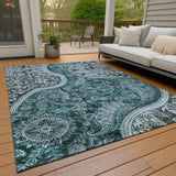 addison chantille acn1078 teal rug