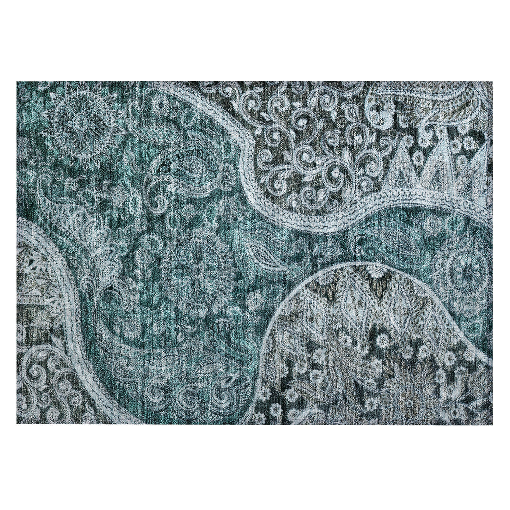 addison chantille acn1078 teal rug